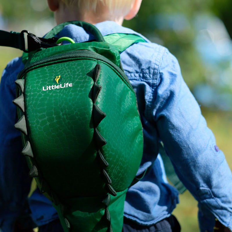 LittleLife Toddler Backpack With Rein Crocodile