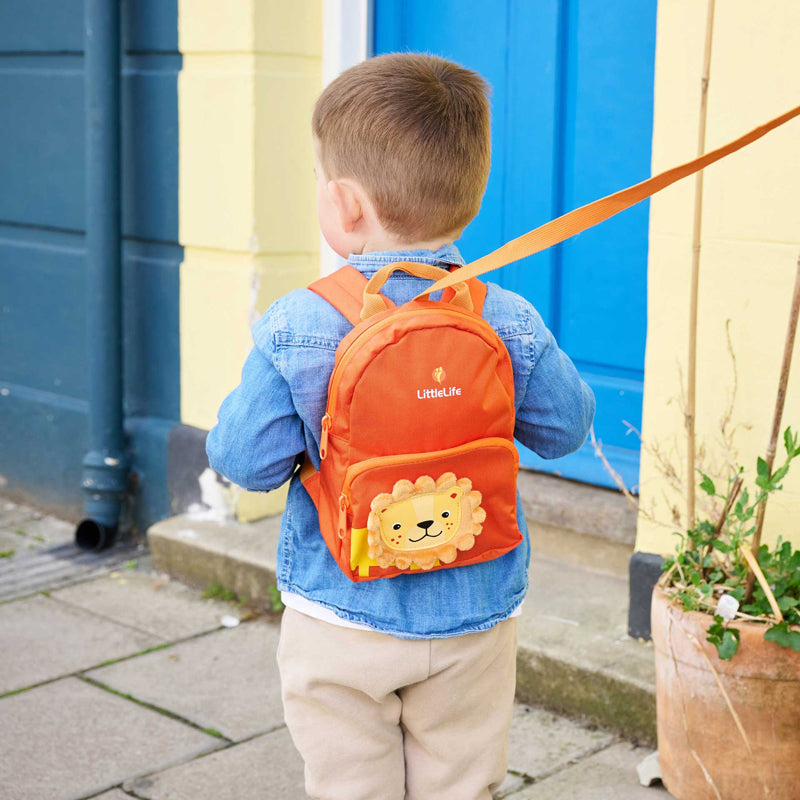 LittleLife Toddler Backpack With Rein Lion