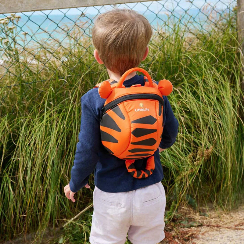 LittleLife Toddler Backpack With Rein Tiger