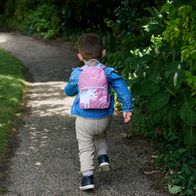 LittleLife Toddler Backpack With Rein 3D Unicorn