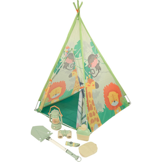 Jungle Explorer Play Tent with Accessories