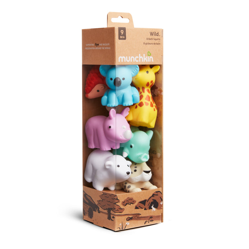 Munchkin Wildlove 8pk Bath Squirts