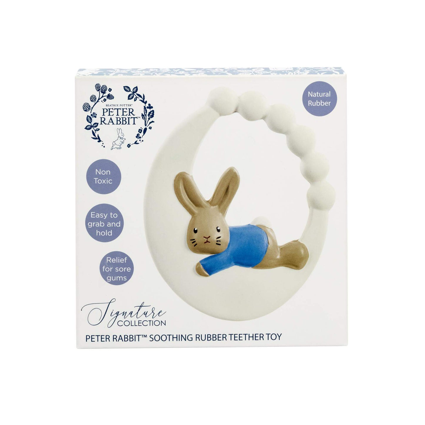 Peter Rabbit Signature Rubber Teether
