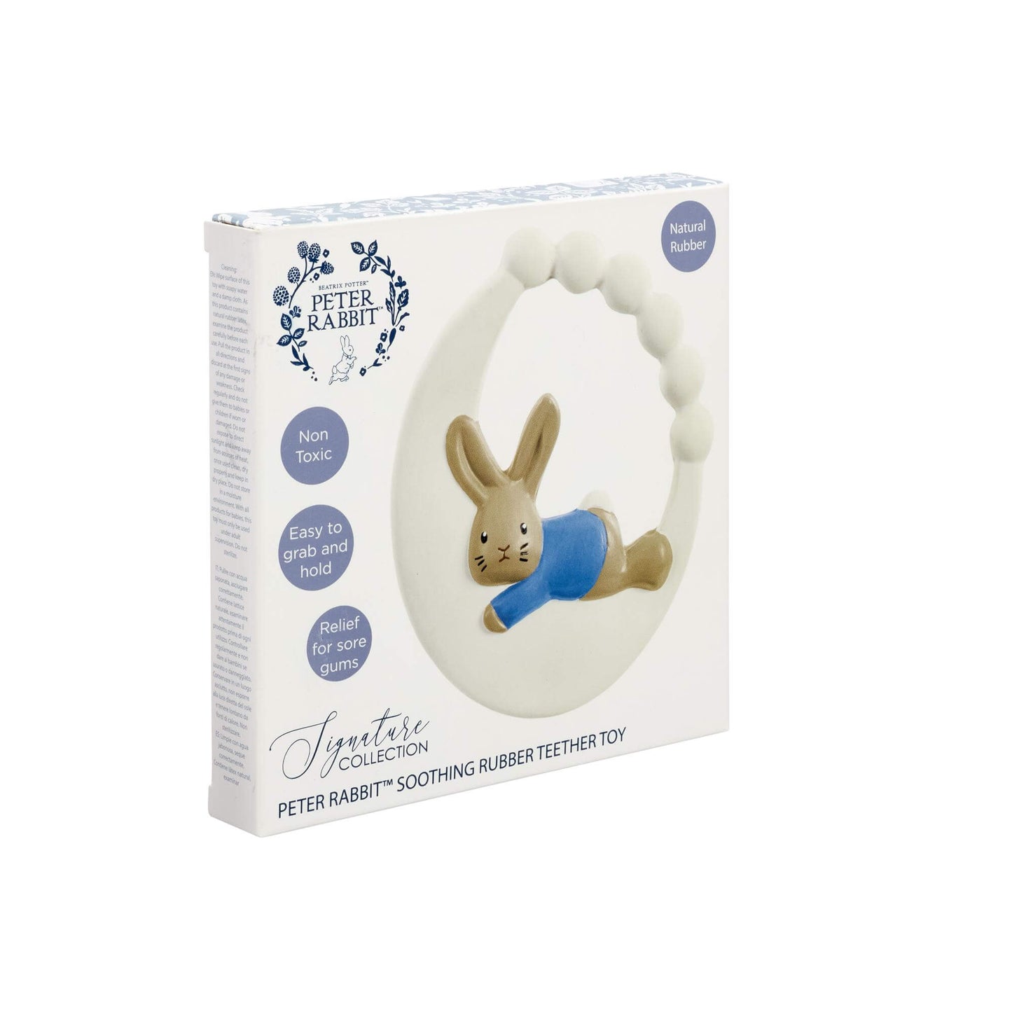Peter Rabbit Signature Rubber Teether