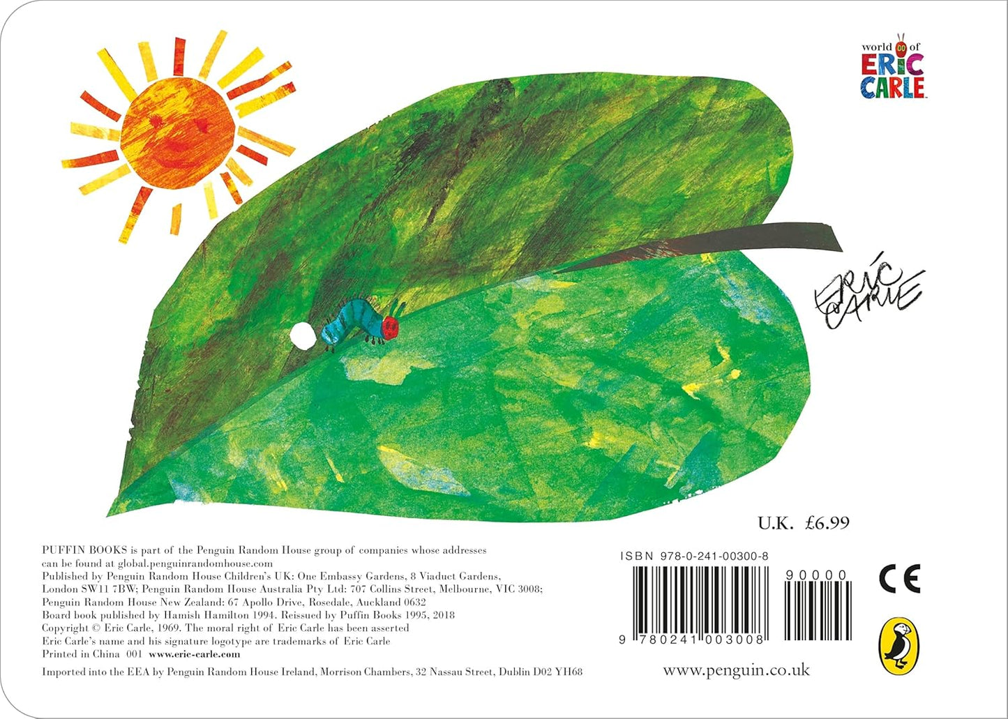 The Very Hungry Caterpillar Board Book