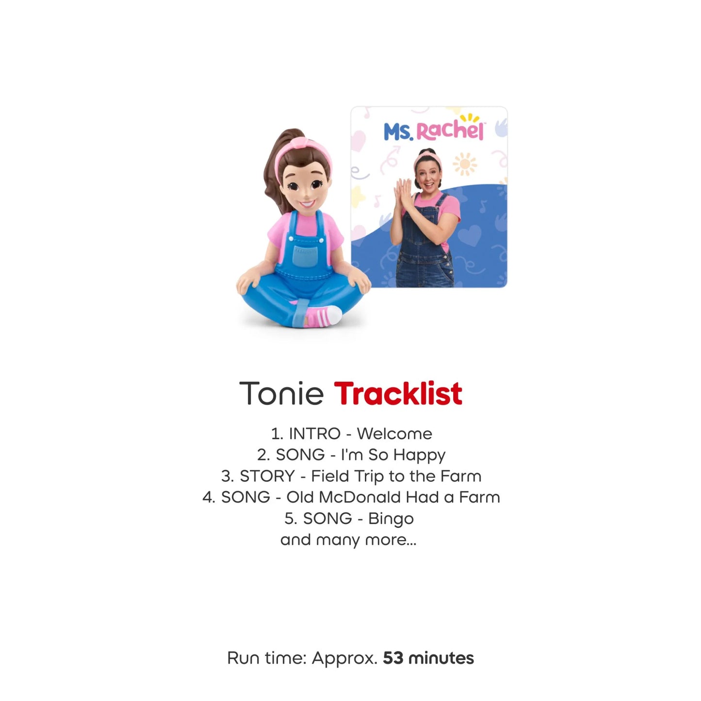 Tonie: Ms. Rachel