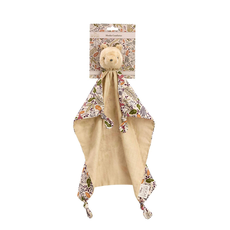 Disney Always & Forever Winnie The Pooh Muslin Comforter
