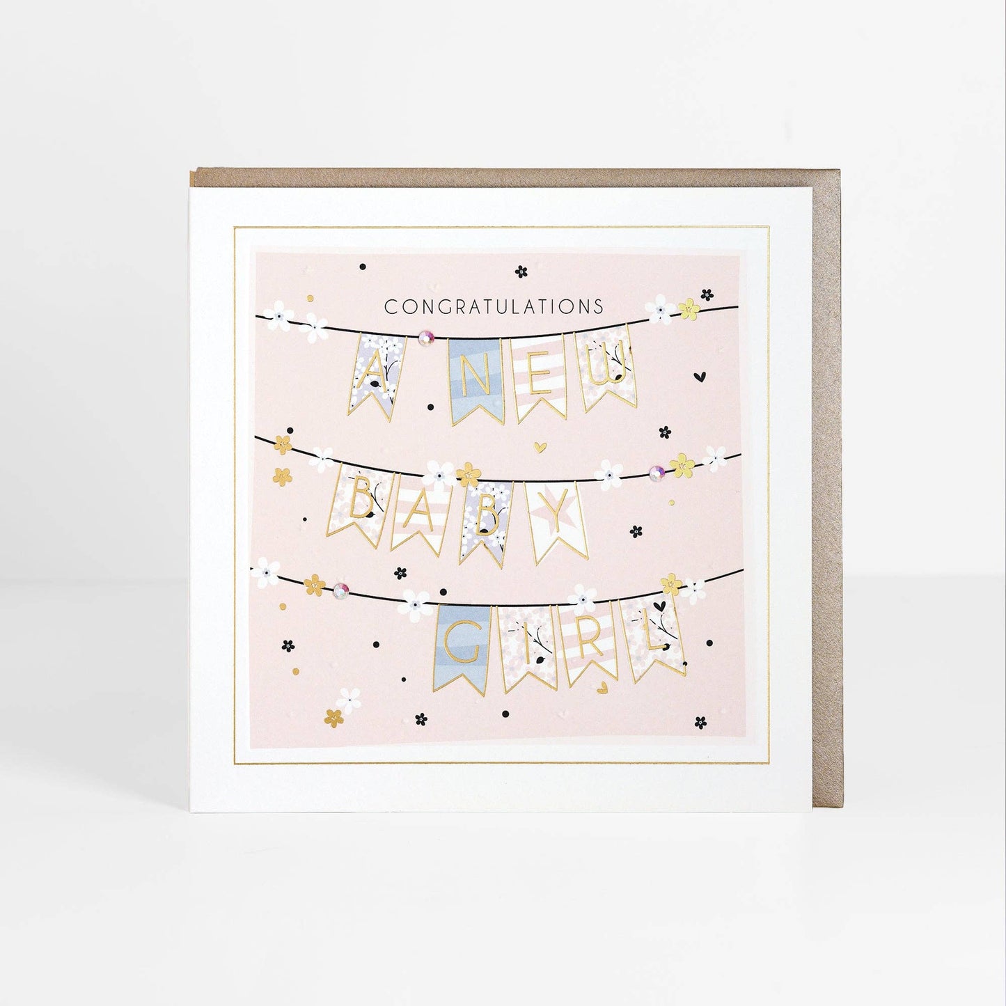 A New Baby Girl Card