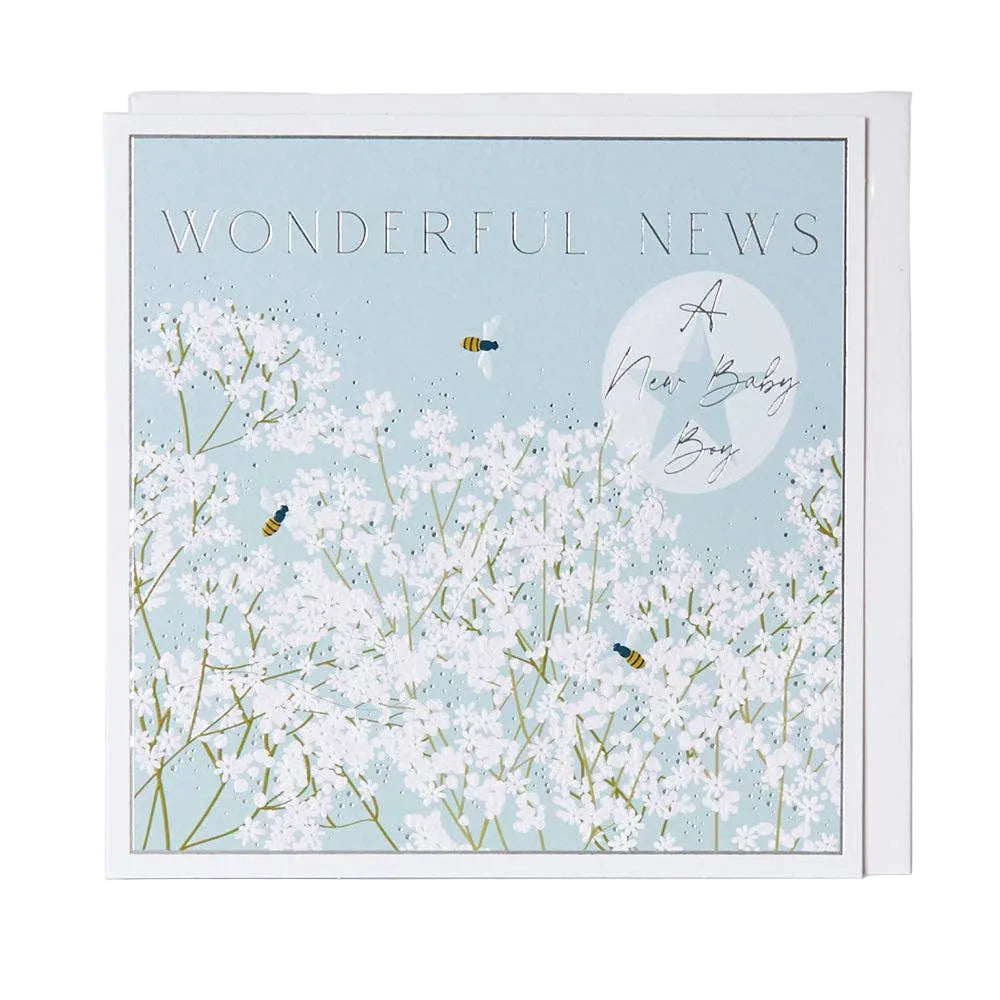 A New Baby Boy Card