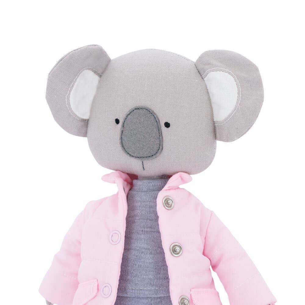 Annie the Koala with Jacket + Mermaid Tail