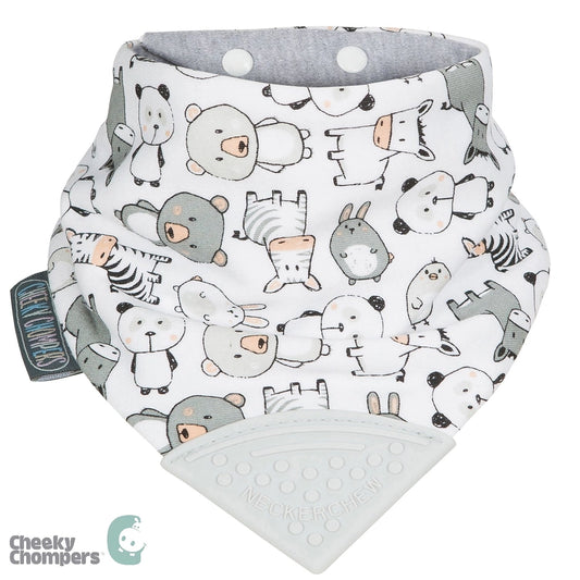 Panda Pals Neckerchew - Teething Dribble Bib