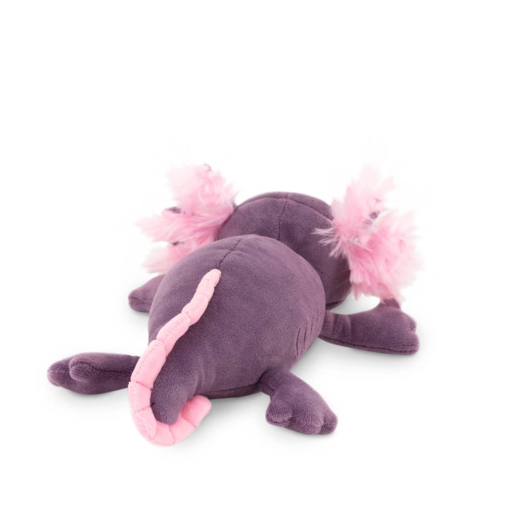 Purple Axolotl Plush 20cm
