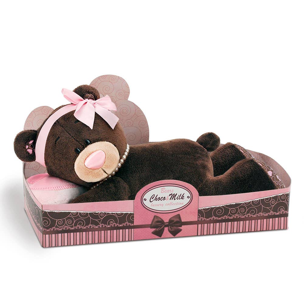 Sleeping Teddy Bear 30cm