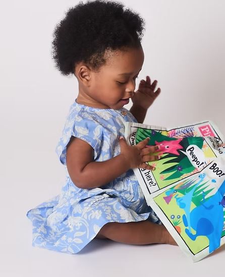 Nursery Times Crinkly Newspaper - Rainbow Dinosaurs