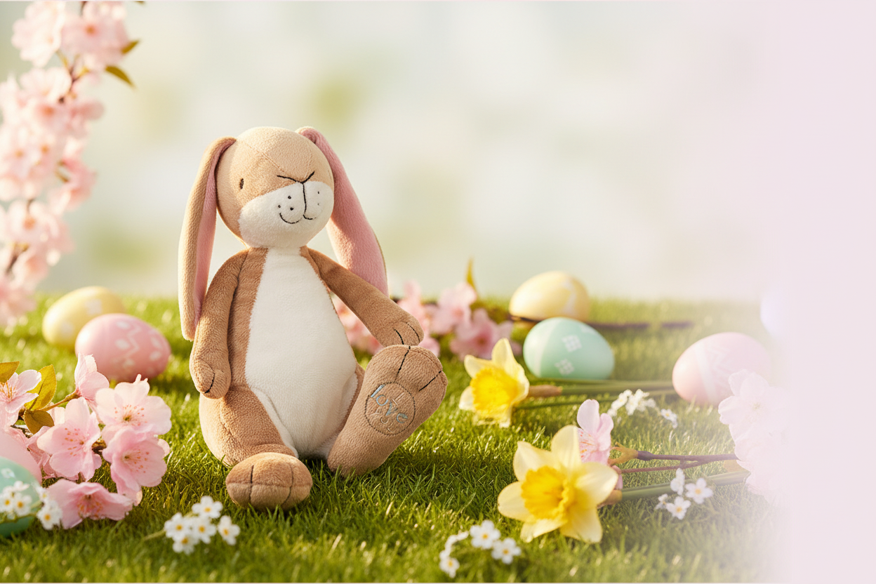 Easter Hero Image with Guess How Much I Love You Large Hare