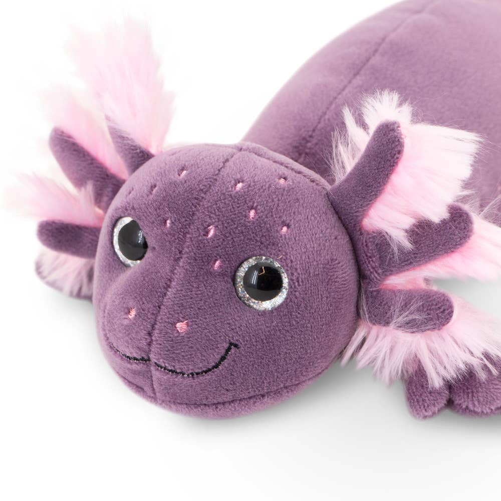 Purple Axolotl Plush 20cm