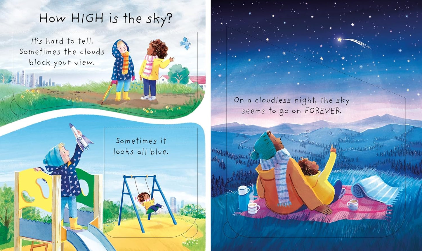 Very First Questions and Answers: How high is the sky? (Board Book)