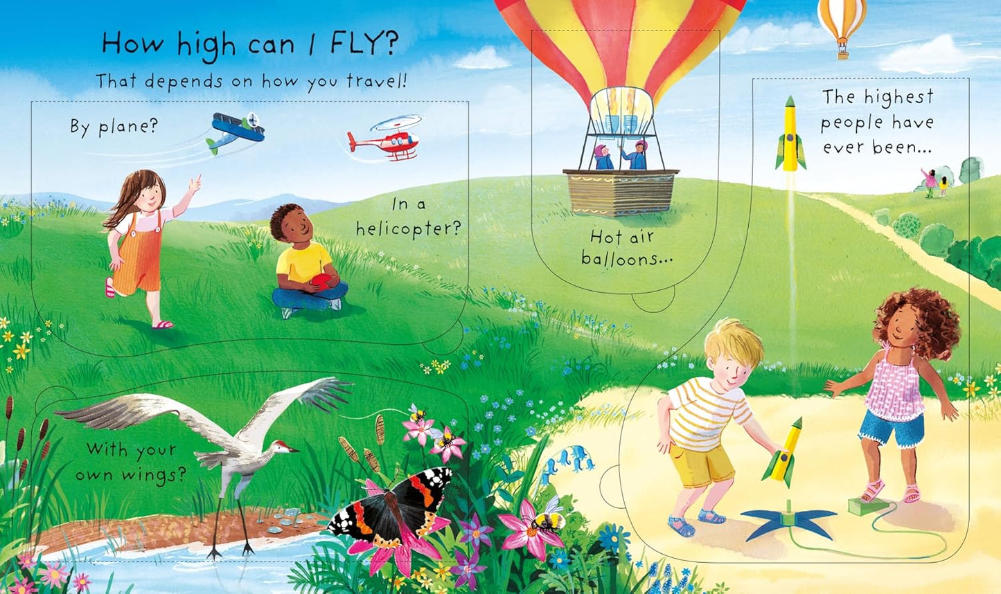 Very First Questions and Answers: How high is the sky? (Board Book)