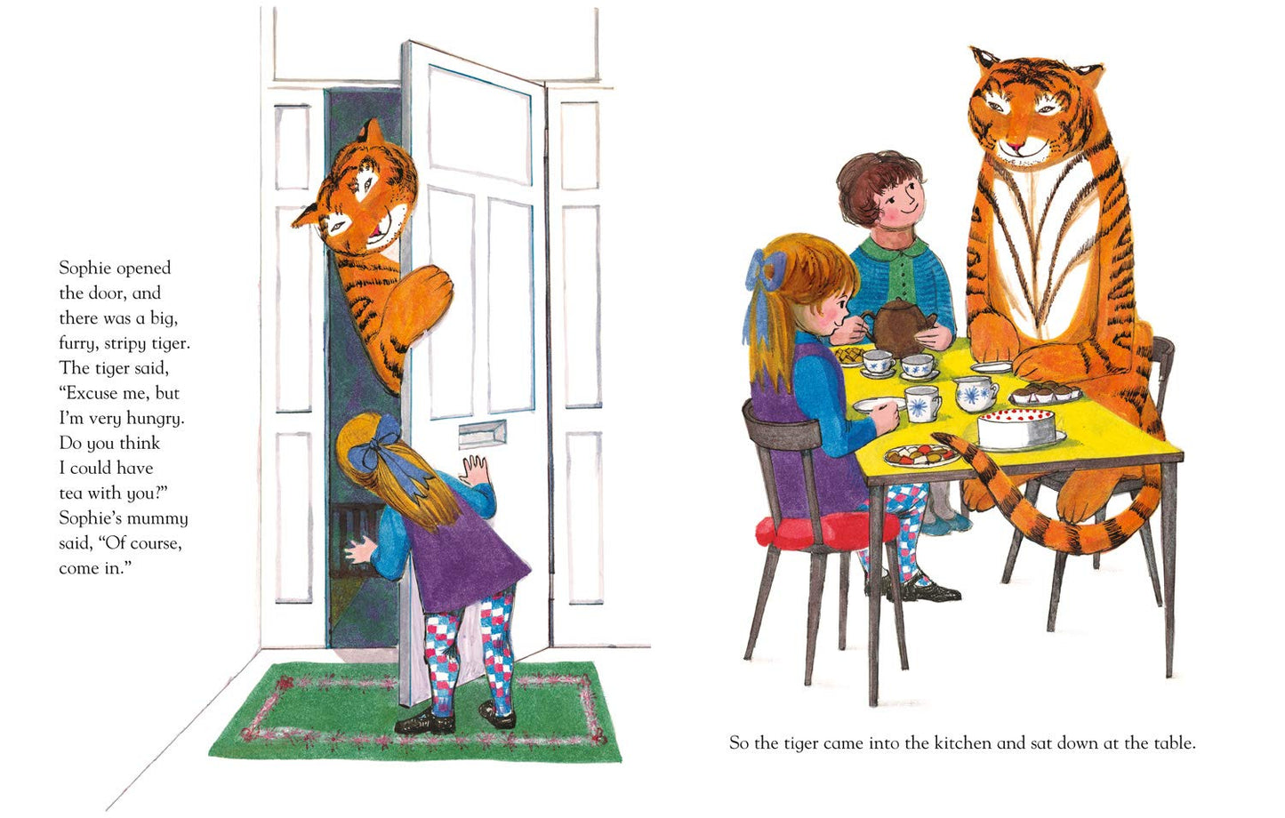 The Tiger Who Came to Tea (Paperback)