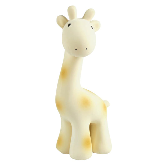 Giraffe - Natural Rubber Baby Teether Rattle & Bath Toy