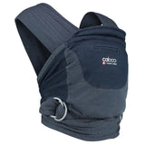 Close Caboo + Organic Baby Carrier, Striped Midnight