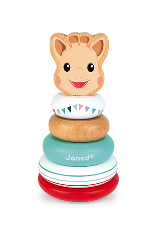 Janod Sophie La Girafe Stackable Roly-Poly