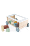 Janod Sweet Cocoon Cart With Blocks