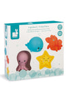 Janod Sea Creatures Squirters 4 Pack