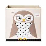 Storage Box Owl White