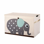 3 Sprouts Toy Chest Elephant Grey
