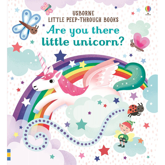 Are You There Little Unicorn? - Little Peep-Through Books (Board book)
