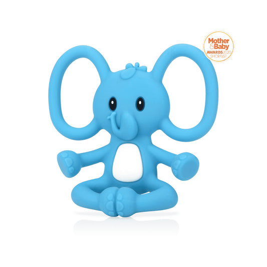 Elephant Yogi Silicone Teether
