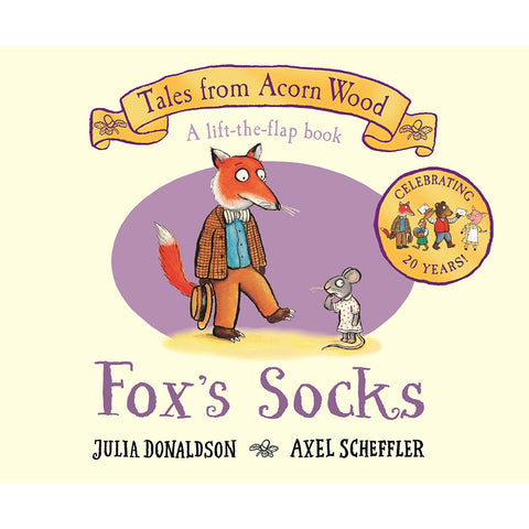 Fox's Socks: 20th Anniversary Edition - Tales From Acorn Wood (Board book)