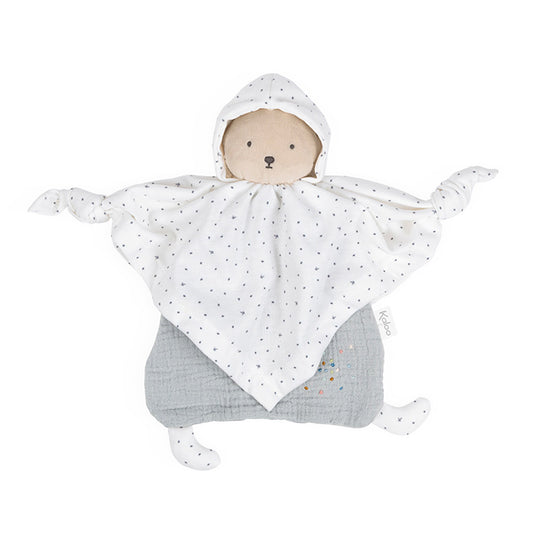 Kaloo Organic Cotton Doudou Bear Grey