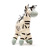 Large Organic Cotton Zebra Soft Toy