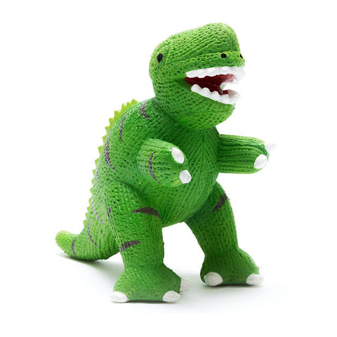 My First T Rex Natural Rubber Toy