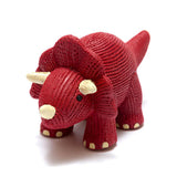 My First Triceratops Natural Rubber Toy