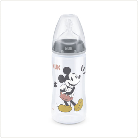 NUK First Choice Disney Temperature Control Bottle Grey 300ml