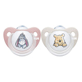 NUK Disney Winnie The Pooh Soother Girl 6-18m 2Pk
