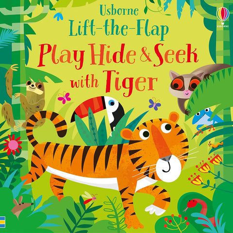 Play hide and seek with Tiger (Board book)