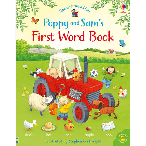 Poppy and Sam's First Word Book - Farmyard Tales Poppy and Sam (Hardback)