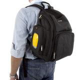 Black Back Pack Changing Bag