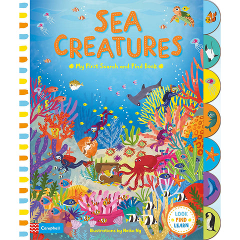 Sea Creatures - My First Search and Find (Board book)
