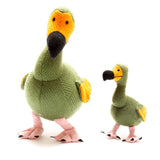 Moss Green Knitted Dodo Soft Toy
