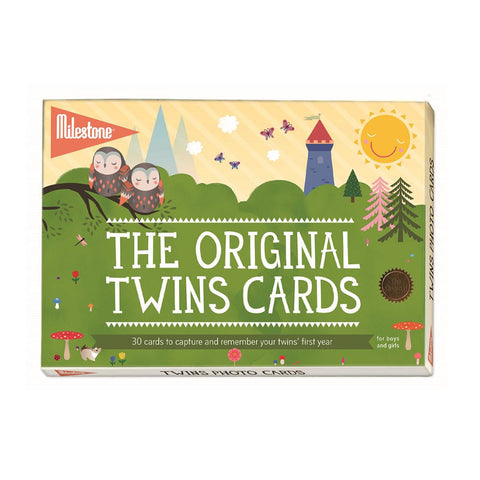 The Original Twins Baby Cards by Milestone™