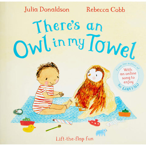 There's an Owl in My Towel (Board book)