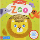 Zoo - My First Touch and Find (Board book)