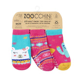 Zoocchini Sock Set 3 Pack Laney Llama 0-24M