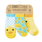 Zoocchini Sock Set 3 Pack Puddles The Duck 0-24M