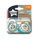 Tommee Tippee Closer to Nature Moda Soother 6-18m 2Pk